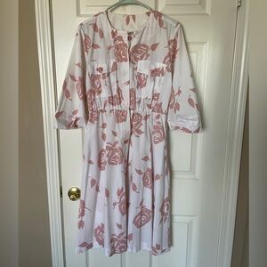 Vintage floral dress